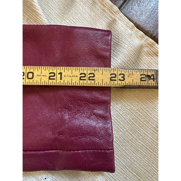 Wilson Leather Jacket Woman Small Fuchsia Pink Pelle Studio Italian Leather Soft - Picture 7 of 11